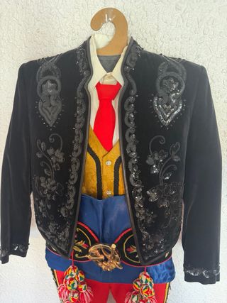 Traje Contrabandista Alcoi completo bordat a mano