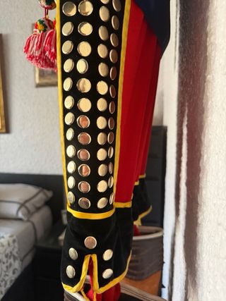 Traje Contrabandista Alcoi completo bordat a mano