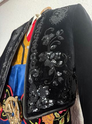 Traje Contrabandista Alcoi completo bordat a mano