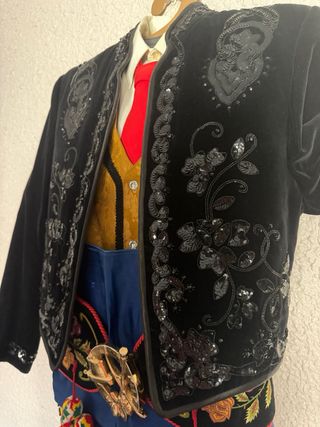 Traje Contrabandista Alcoi completo bordat a mano