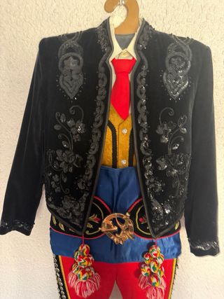 Traje Contrabandista Alcoi completo bordat a mano