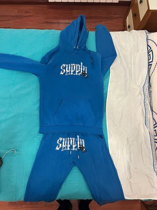 Conjunto chándal Supply & Demand azul