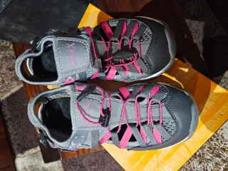 Sandalias Oriocx Trekking Niña/mujer Rosa y Gris