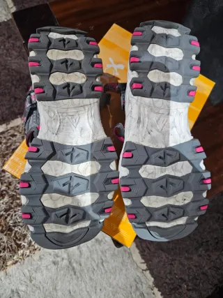 Sandalias Oriocx Trekking Niña/mujer Rosa y Gris