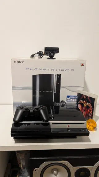 Consola PlayStation 3 PS3 +Soul Calibur+cámara+...