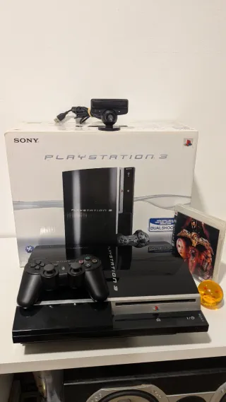 Consola PlayStation 3 PS3 +Soul Calibur+cámara+...