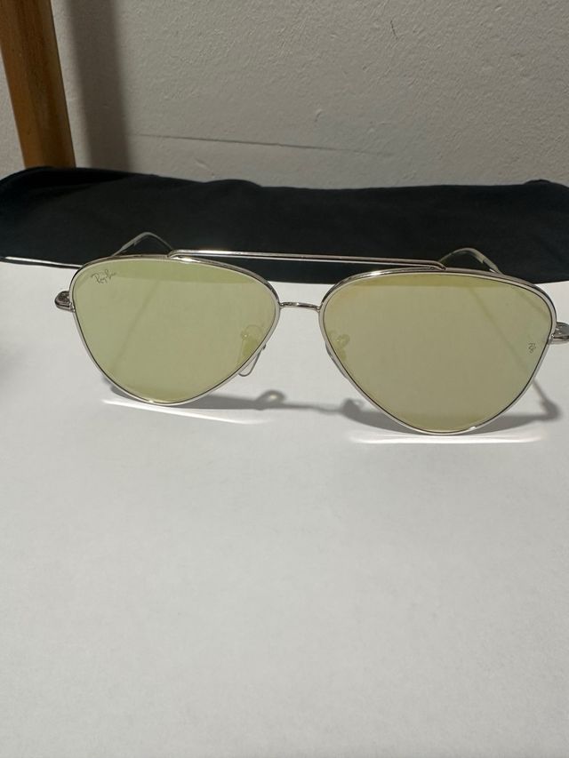 Gafas de sol Ray-Ban Aviator Plata y Amarillo