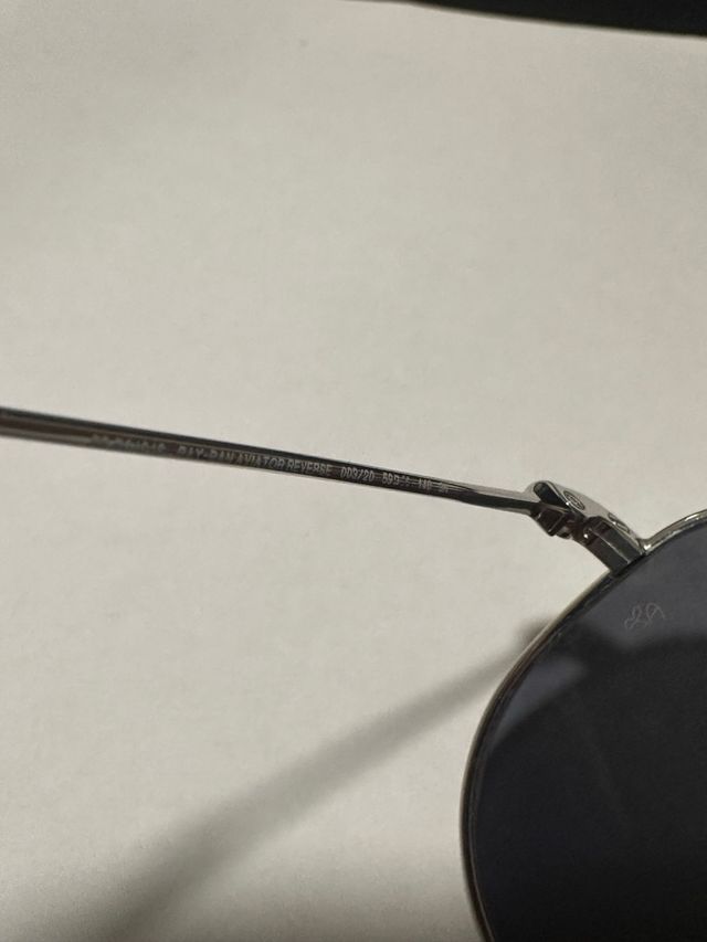 Gafas de sol Ray-Ban Aviator Plata y Amarillo