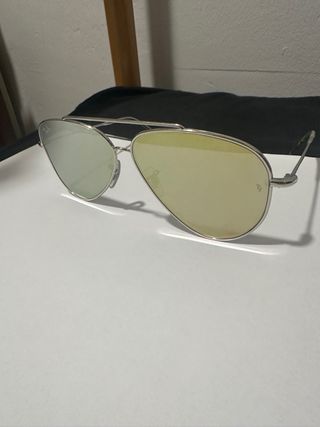 Gafas de sol Ray-Ban Aviator Plata y Amarillo