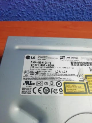 Lector DVD LG para Ordenador