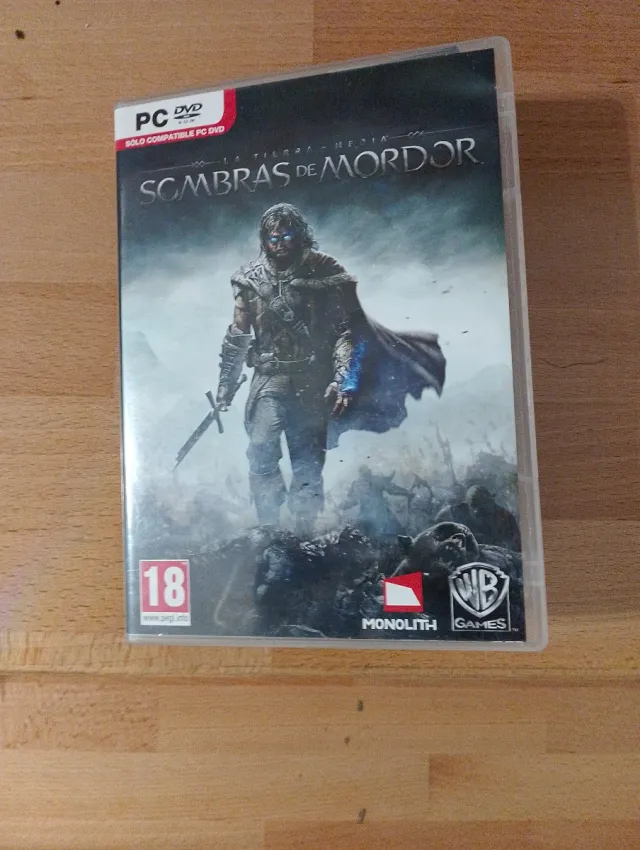Juego PC Sombras de Mordor DVD