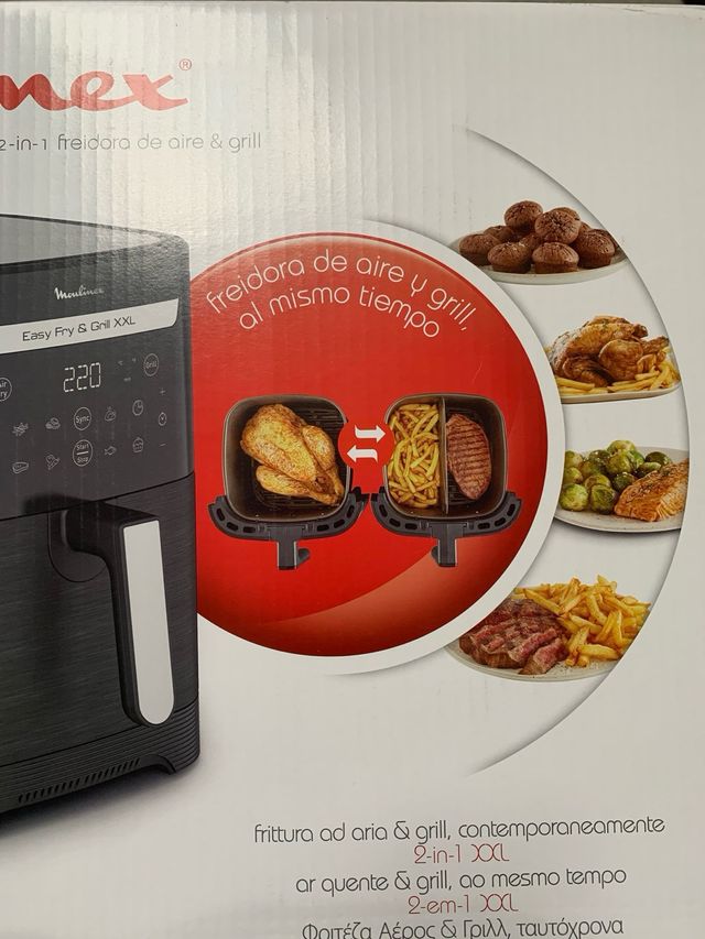 Moulinex Freidora de Aire Easy Fry & Grill XXL