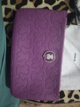 Bolso de mano Tous morado original