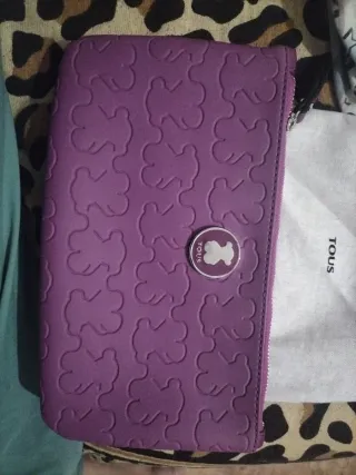 Bolso de mano Tous morado original