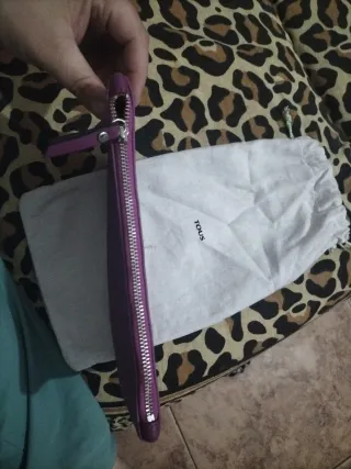Bolso de mano Tous morado original
