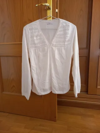 Blusa Milano Blanca Talla S