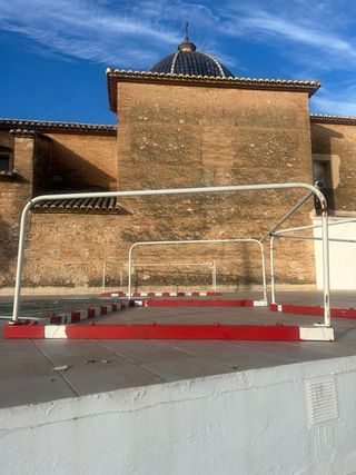 Lote 4 Porterías Metálicas Fútbol Sala