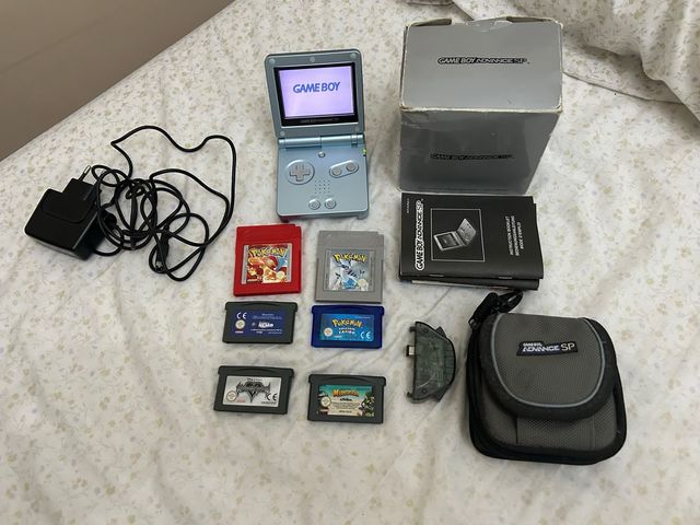 Nintendo Game Boy Advance SP Azul/Gris