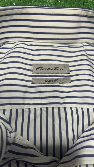 Camisa formal Emilio Tucci a rayas