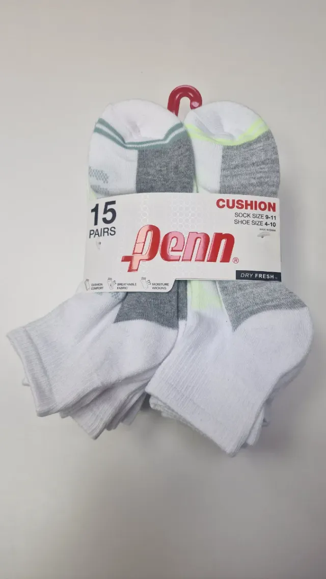 15 Pares Calcetines Penn Cushion