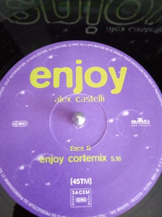 ALEX CASTELLI - ENJOY - VINILO REMEMBER