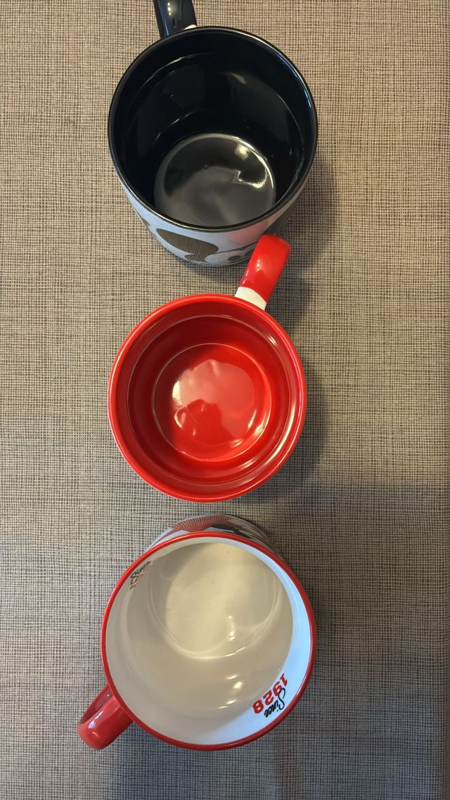 Tazas Mickey Mouse Disney (3 unidades)