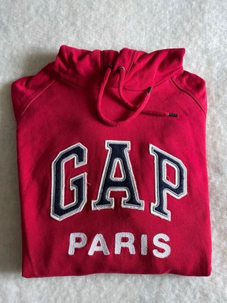 Sudadera GAP Paris Talla M Roja