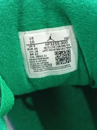 Zapatillas Nike Jordan Flight Court Verdes