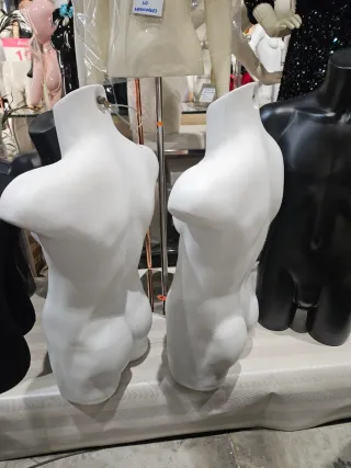 Maniquí Busto Hombre Blanco