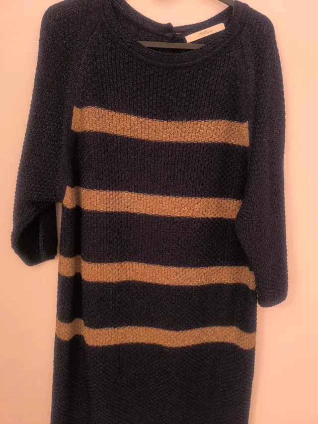 Vestido de hilo Uterqüe