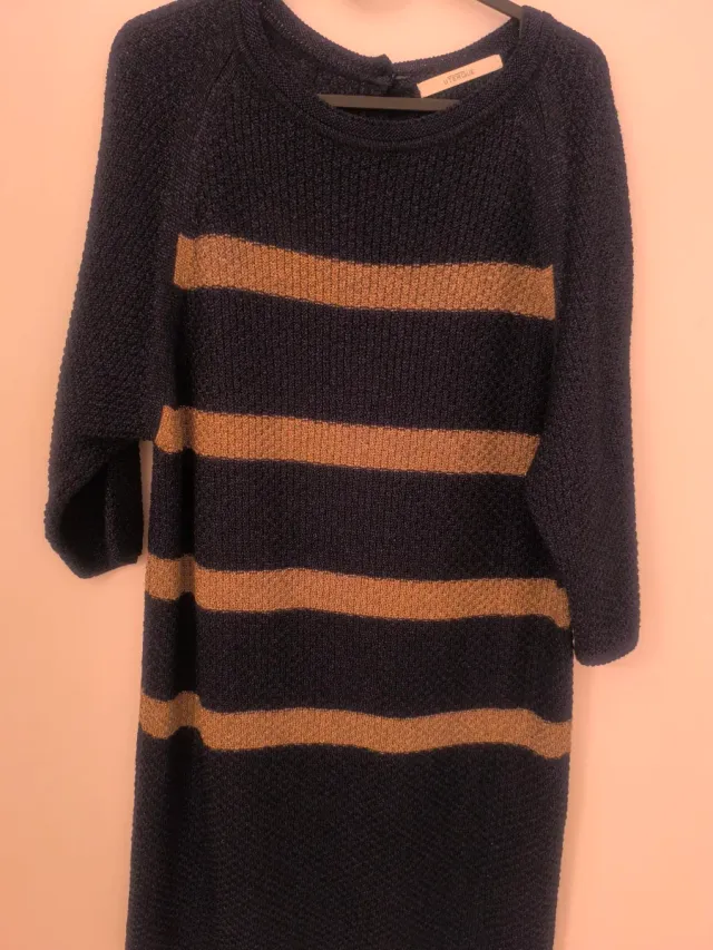 Vestido de hilo Uterqüe