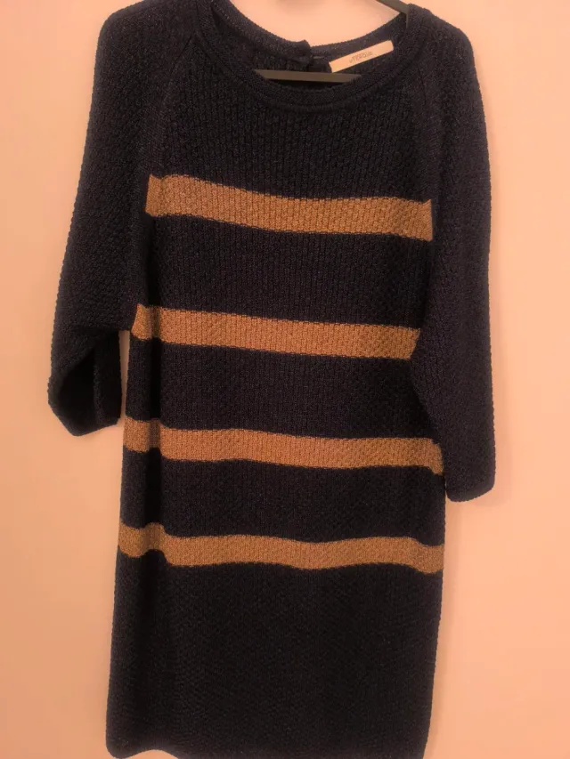 Vestido de hilo Uterqüe