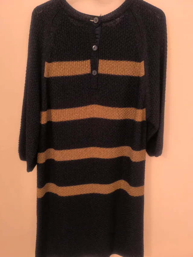 Vestido de hilo Uterqüe