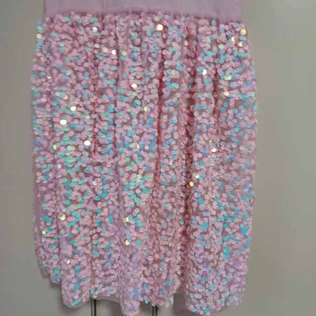 Vestido Barbie lentejuelas niña