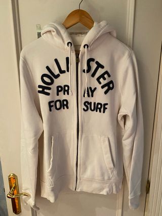 Sudadera Hollister con cremallera Talla M
