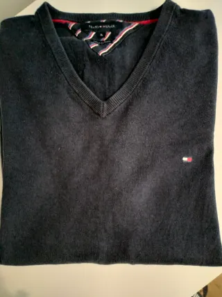Jersey Tommy Hilfiger Negro talla XL