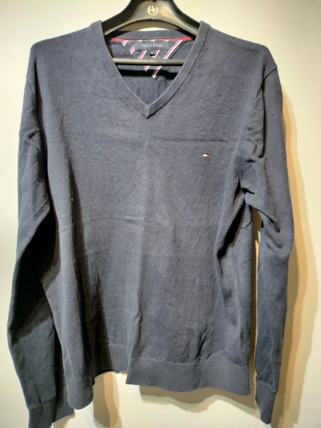 Jersey Tommy Hilfiger Negro talla XL