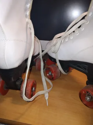 Patines de ruedas blancos Krafwin