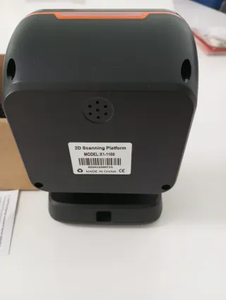 Escáner 2D USB Negro Naranja