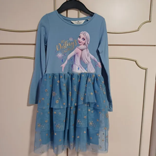 Vestido niña Elsa Frozen H&M