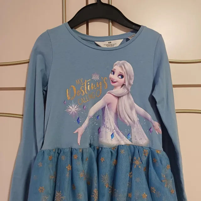 Vestido niña Elsa Frozen H&M