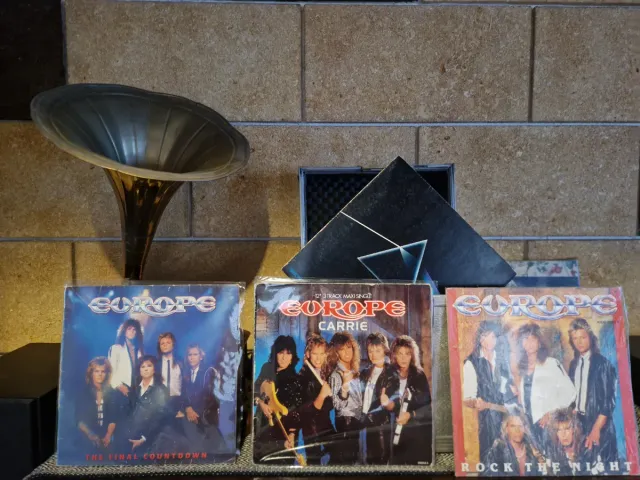 Colección de discos de vinilo