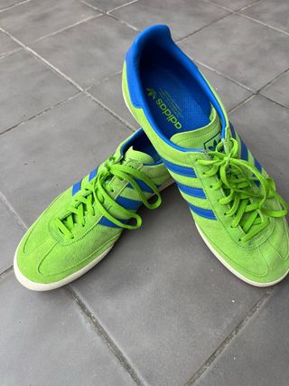 Zapatillas Adidas Talla 47 Verde y Azul