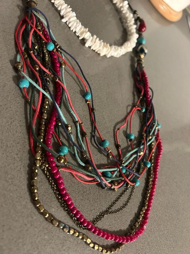 Pack 2 collares boho multicolor