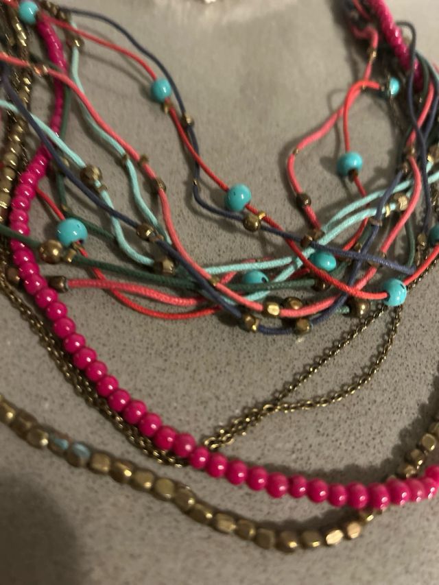 Pack 2 collares boho multicolor