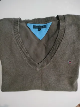 Jersey Tommy Hilfiger V-Neck Talla XL