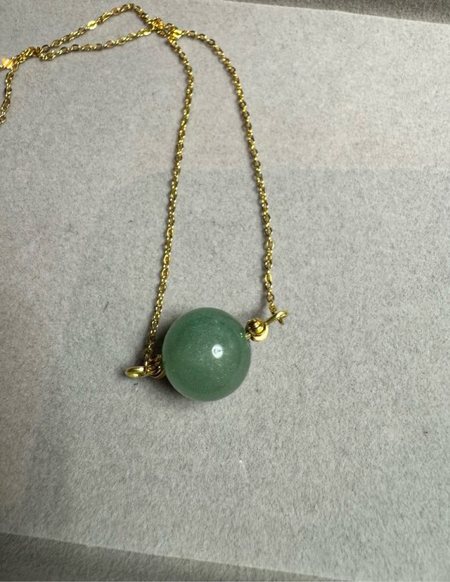 Colar Fio Pedra Natural