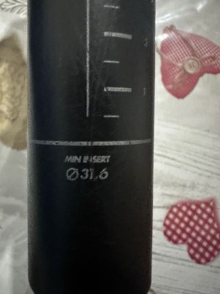 Tija de carbono para bicicleta