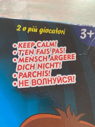 Gioco da tavolo STAI CALMO Globo giocattoli