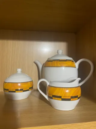 Juego de té porcelana